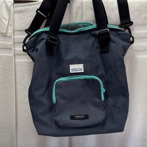 Timbuk2 Charcoal and Aqua Tote Backpack